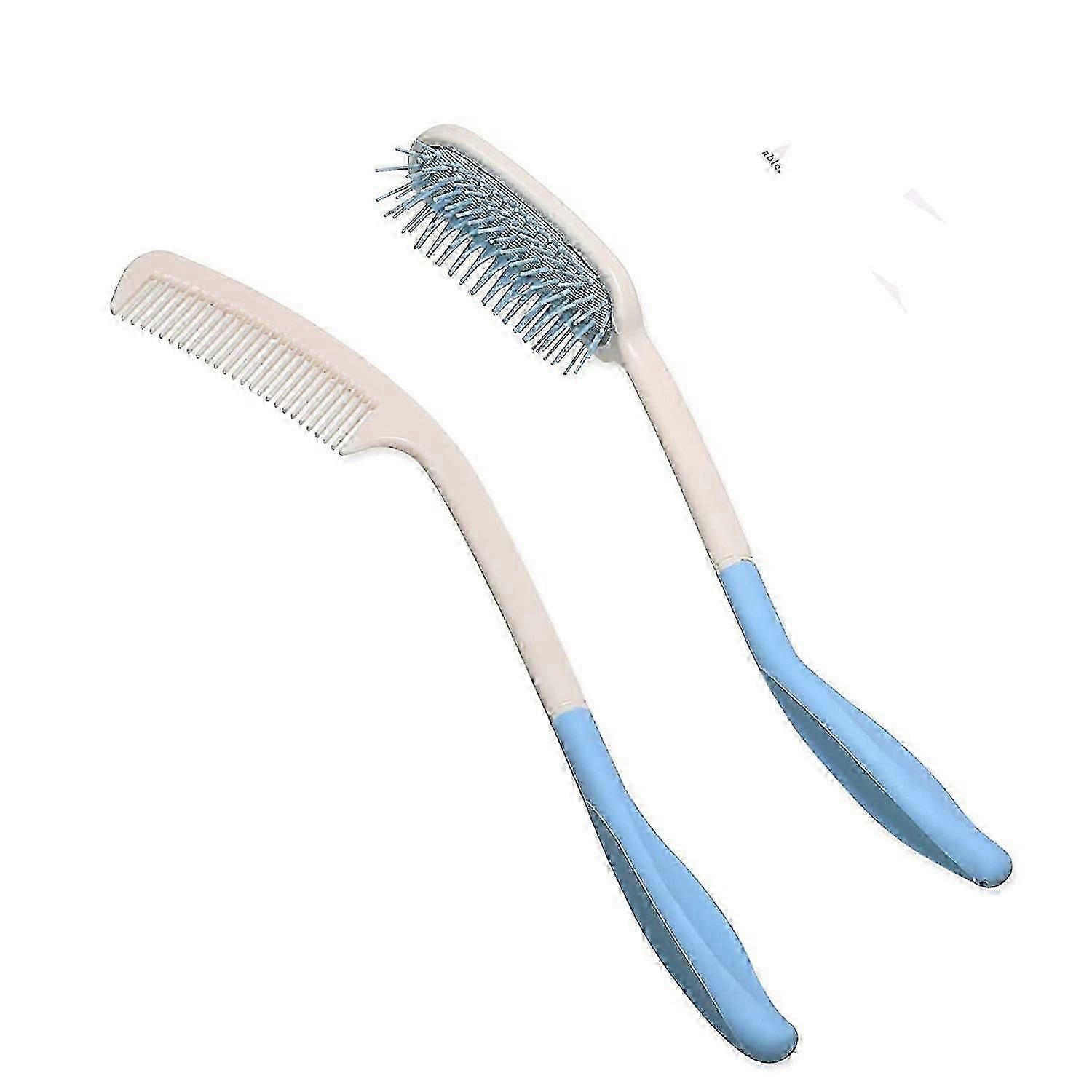 Long Handle Ergonomic Brush Comb Kit