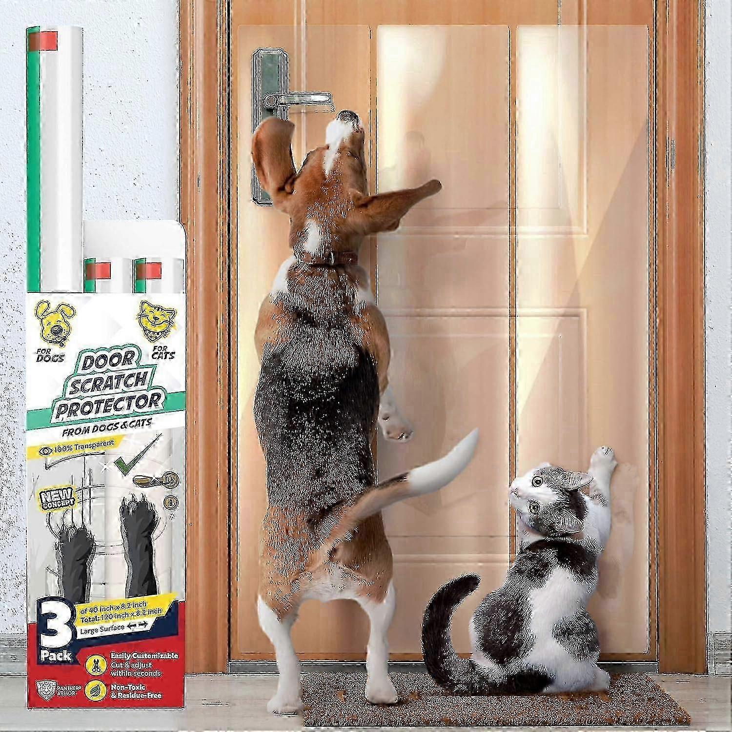 Clear Pet Scratch Door Protector