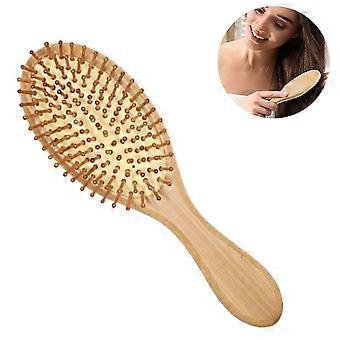 Air Cushion Comb, Made Of Pure Natural Bamboo, Massage The Scalp