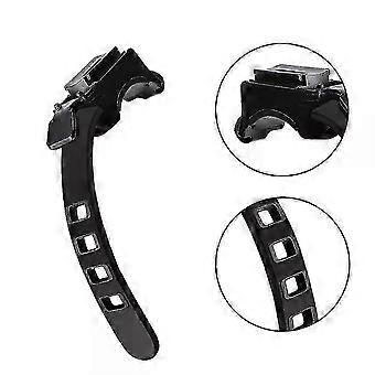 Soporte de luz de cabeza de bicicleta Adaptador de soporte MTB Carretera Bicicleta de montaña Soporte de lámpara delantera Linterna Accesorios