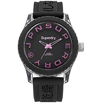 Superdry Tokyo Japanese Quartz Analog Woman Watch with Silicone Bracelet SYL146B