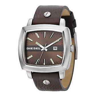 Diesel watches Quartz Analog Unisex Watch with Cowhide Bracelet DZ1225
