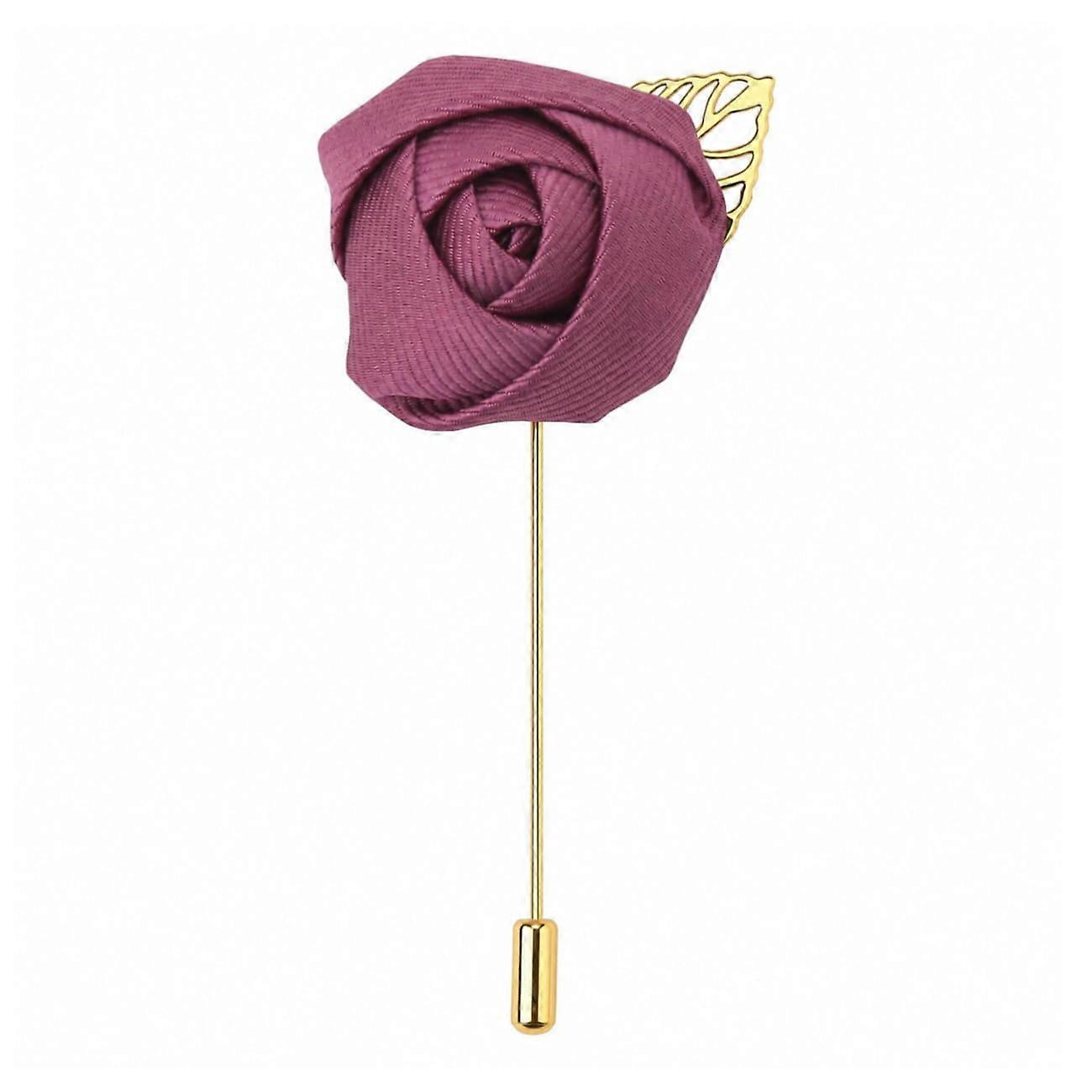 Grape Plain Twill Lapel Pin