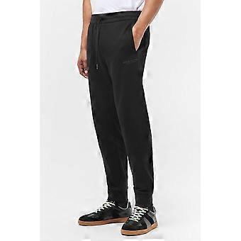 Men's Armani Exchange | Ax Xm001299 Af209349 Injection Mould Logo Design Cotton Jogger - Black
