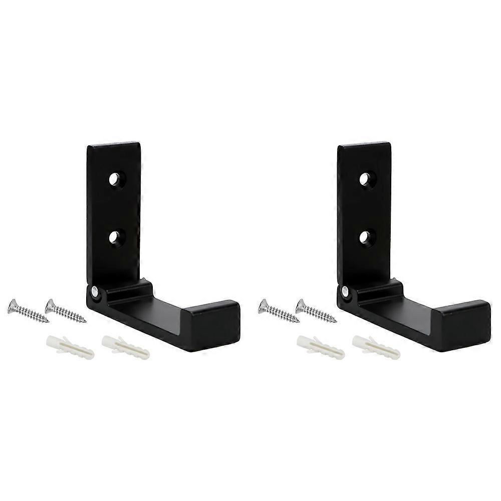 Flat-Mount Aluminum Towel Hooks