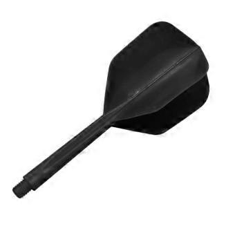 Standard Dart with Integrated Shaft and Flight, 2BA Threaded, Drop Resistant, Transparent