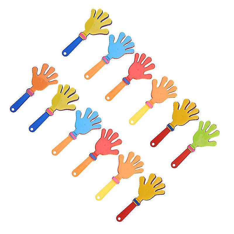 Random Color Toy Weapon & Gadget Accessories 24pcs Hand Clappers Plastic Clapping Device Clapping H