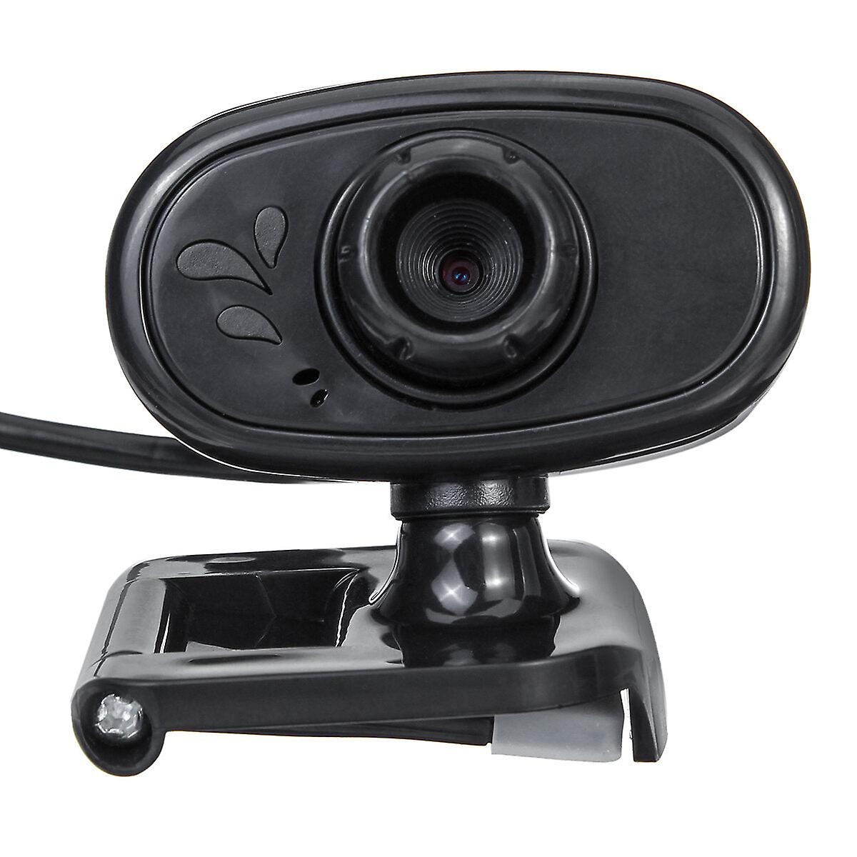 Hd Usb Webcam With Built-in Microphone Video Web Class Camera Pc Laptop Desktop