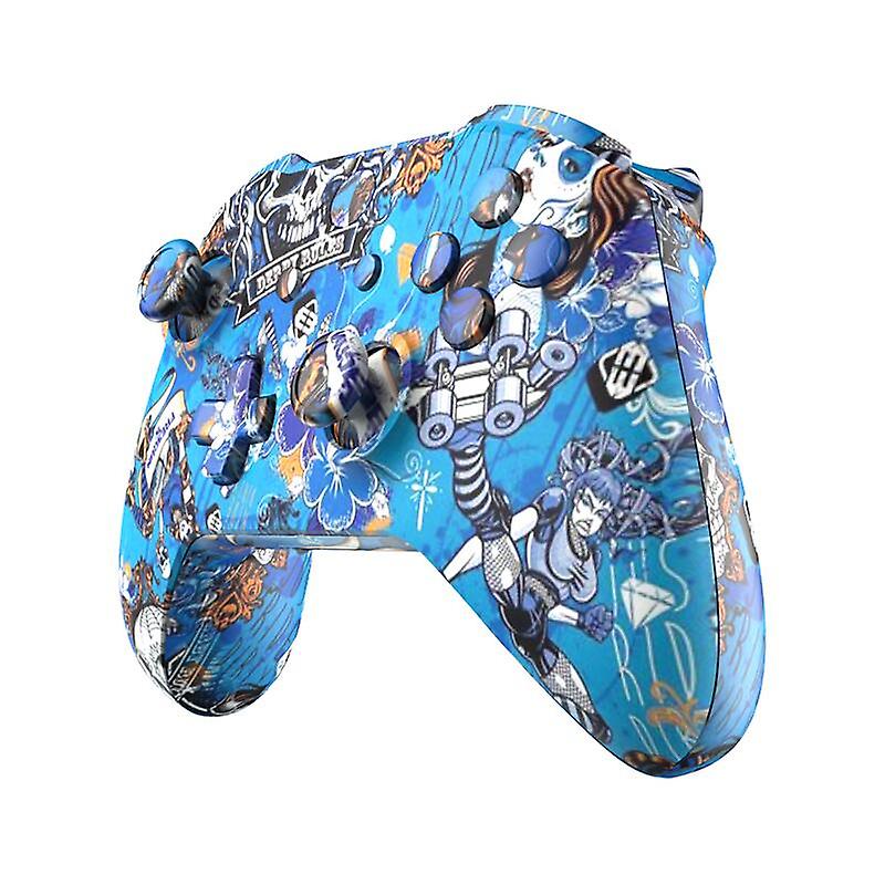 Data Frog Control Shell Shell para Xbox One S Wireless Controller Shell Blood Splatter Full Shell para Xbox One Accesorios 2022