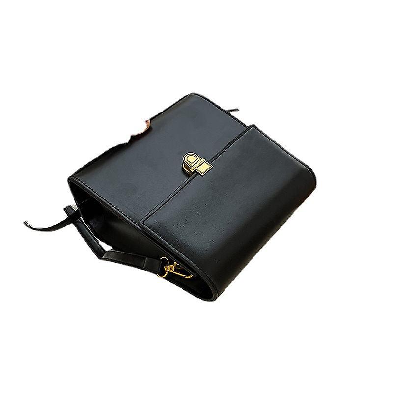 Women Handbag Hong Kong Style Small S Retro Simple Korean Versatile One-shoulder Fashion Small Square
