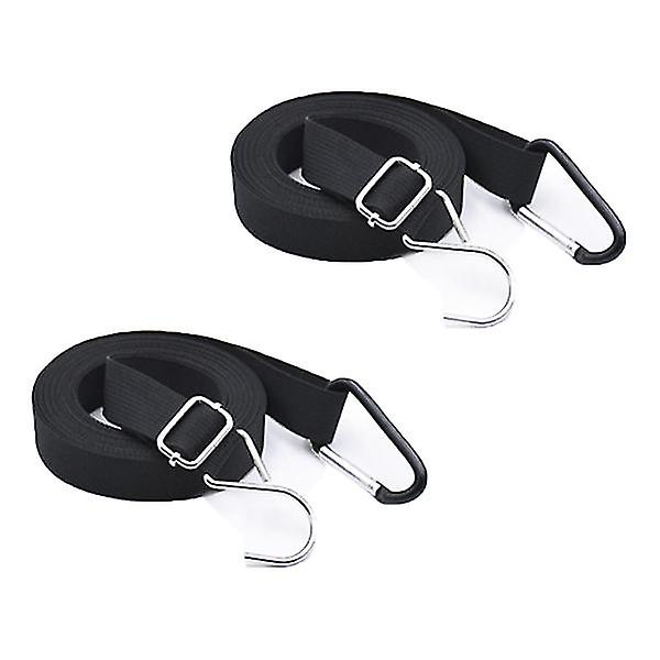 2pcs Car Clothes Fixed Automobile Hood Fixed Rope S Fixed Car Covers Belt| |