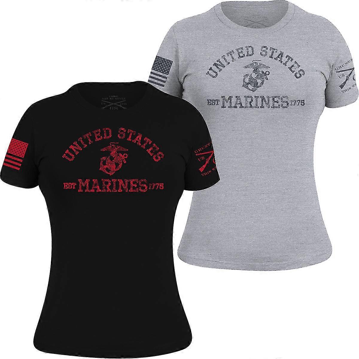 Grunt Style Women's USMC - Est. 1775 T-Shirt