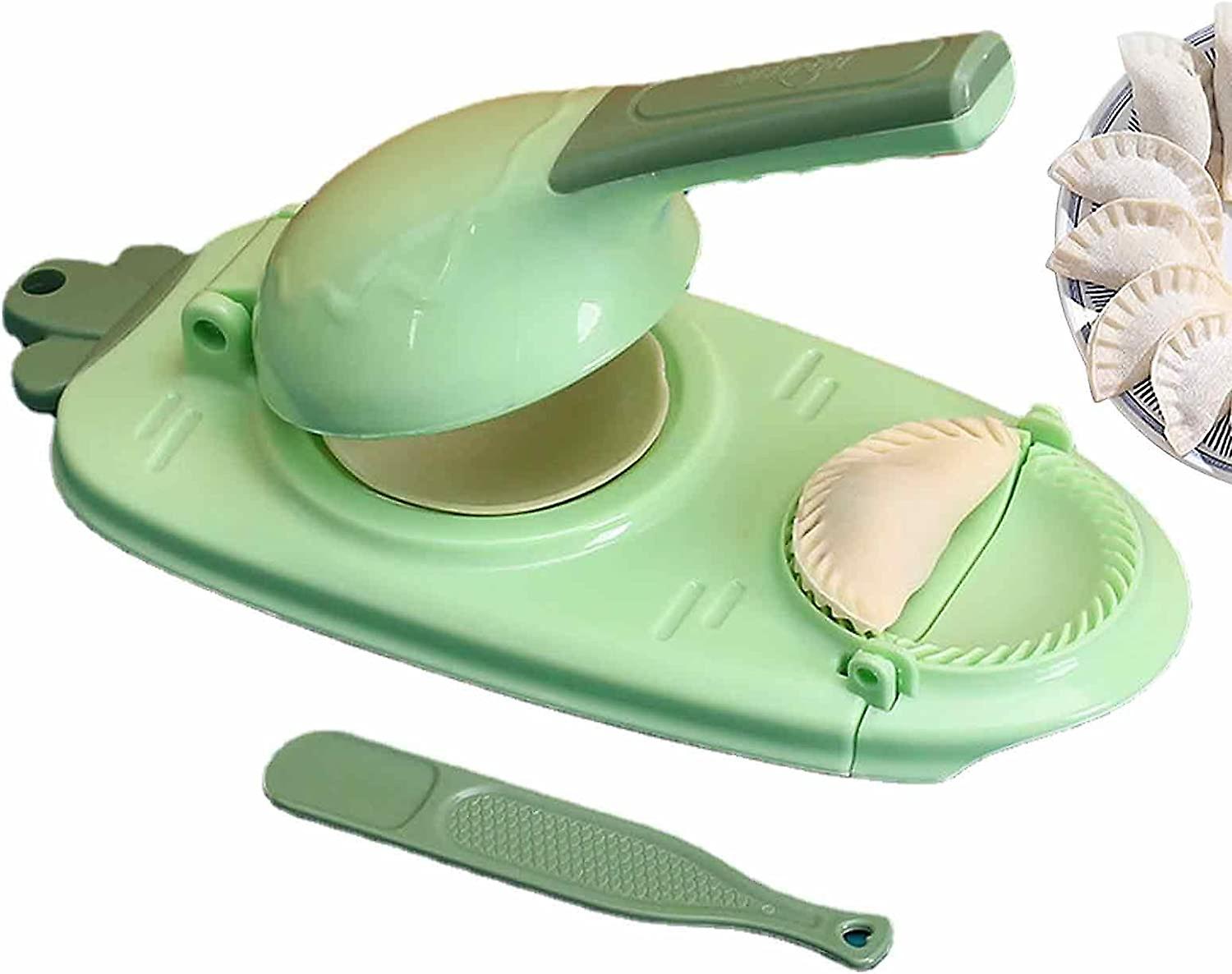 2 in 1 Dumpling Machine, Manual Dumpling Wrapper Mold Maker, Dumpling Skin Maker Dumpling Molds