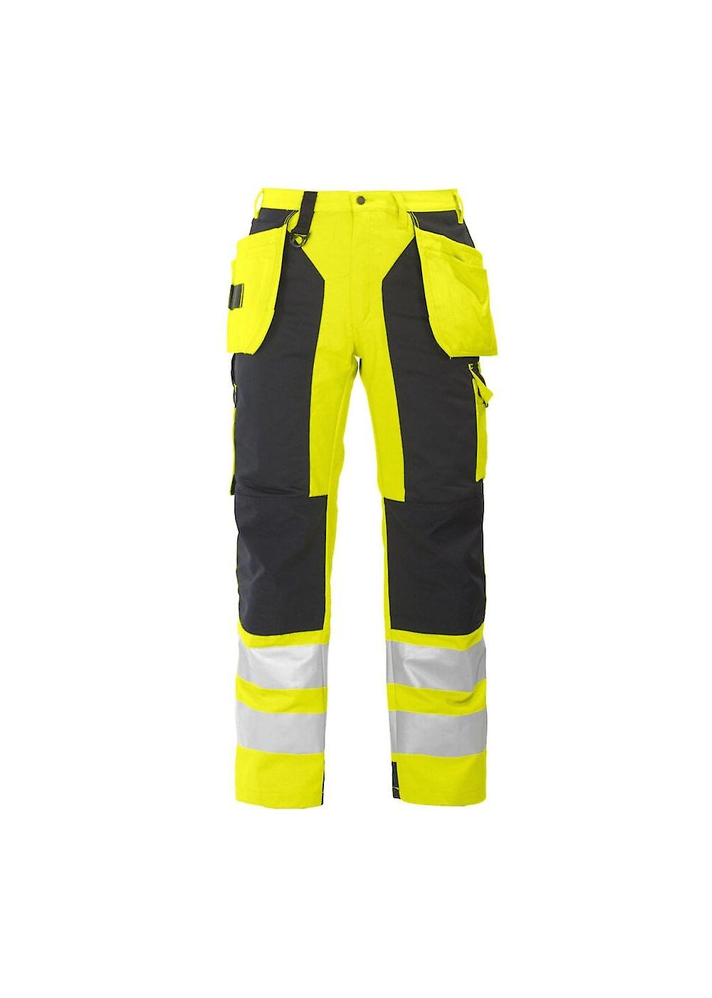 Men's Projob Hi Visibility Waistpants EN ISO 20471 Class 2 646506