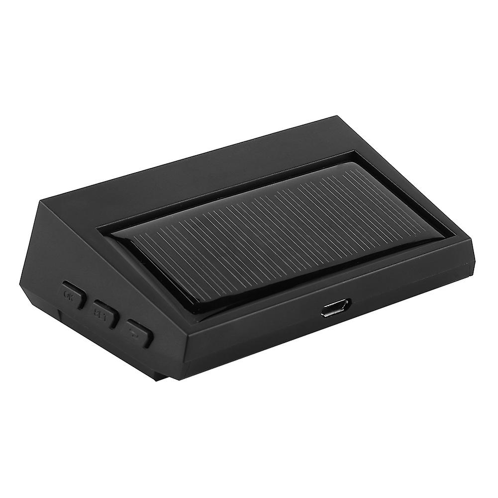 Tire Pressure Monitor System Solar Powered TPMS Detector with LCD 6 External Sensor for RV