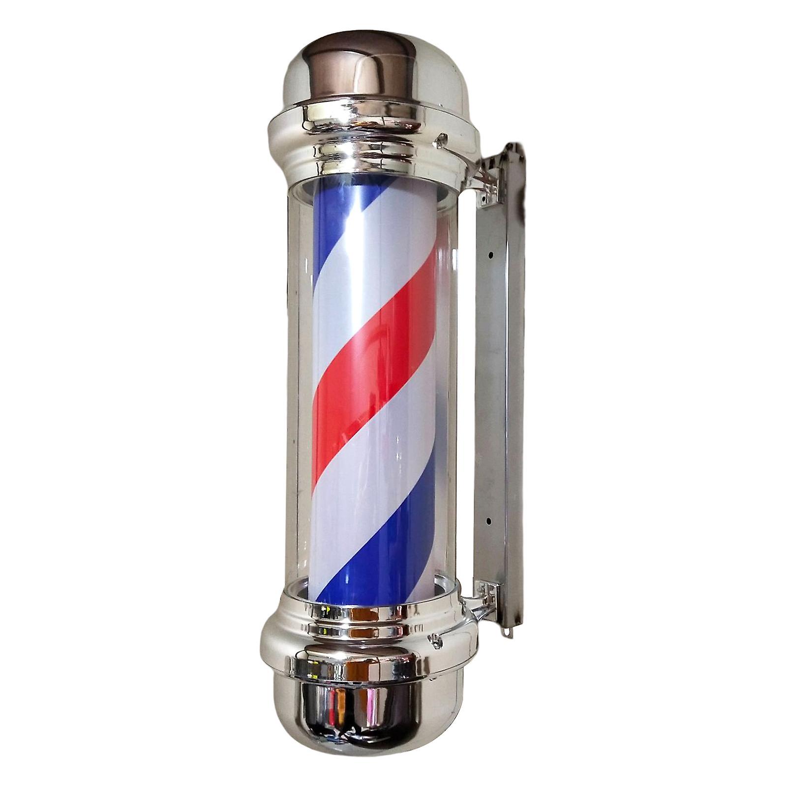 עמוד ספר אור עמיד למים קלאסי 23 '' הרכבה על קיר שטוח עליון אדום כחול