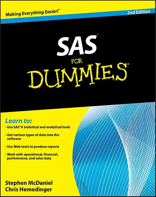 Sas For Dummies by Stephen McDaniel Paperback