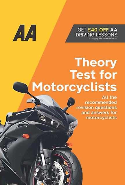 Aa Theory Test For Motorcyclists Paperback Book