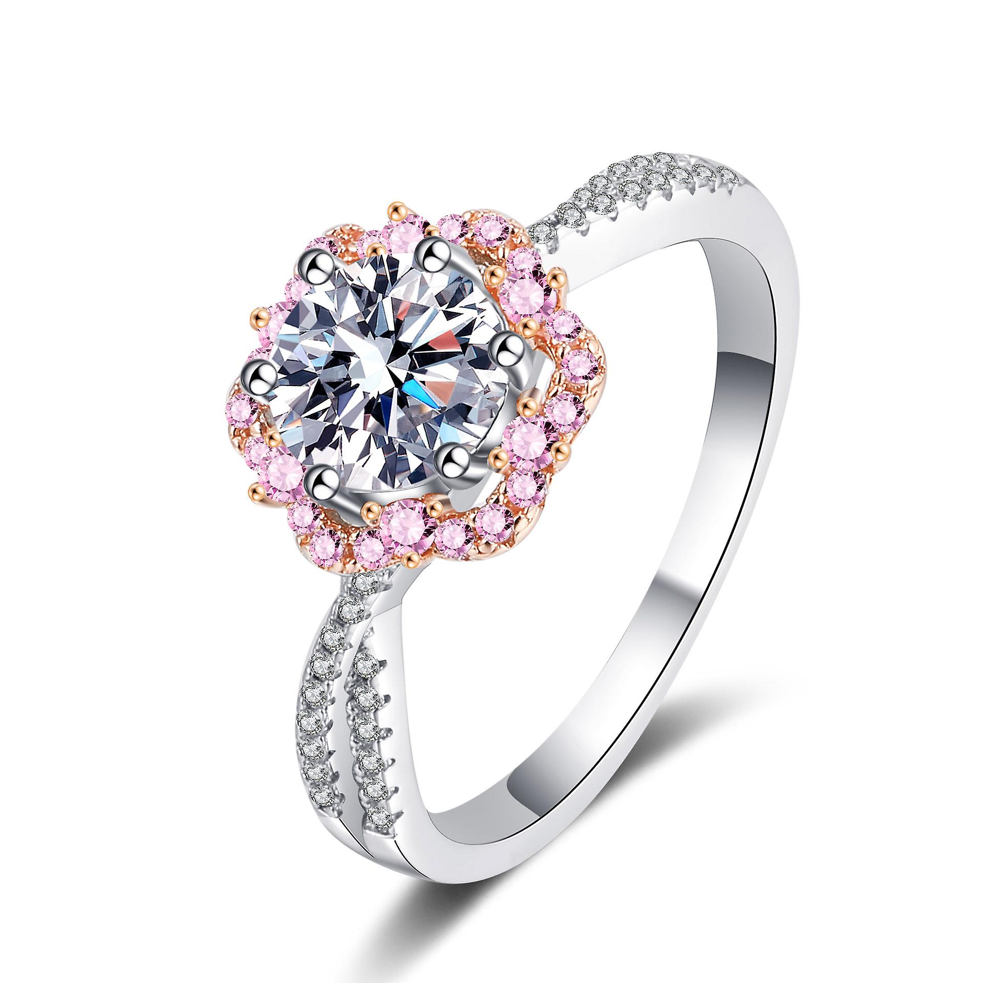 925 Sterling Silver Moissanite Ring