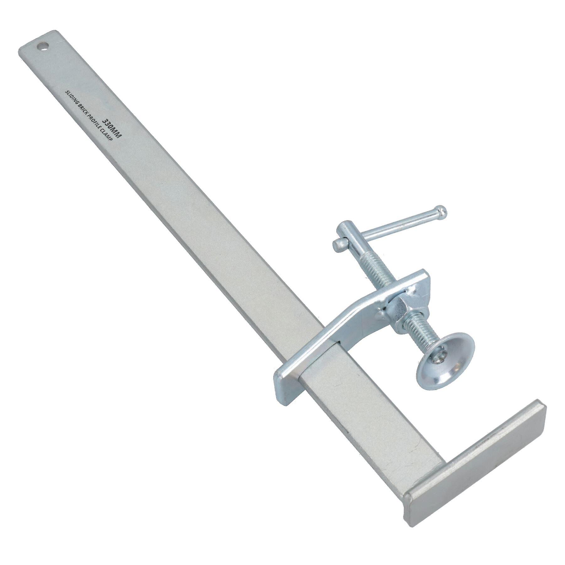 330mm Brick Profile Sliding Mortar Joint Clamp Holder Fastener External Walls 1pc