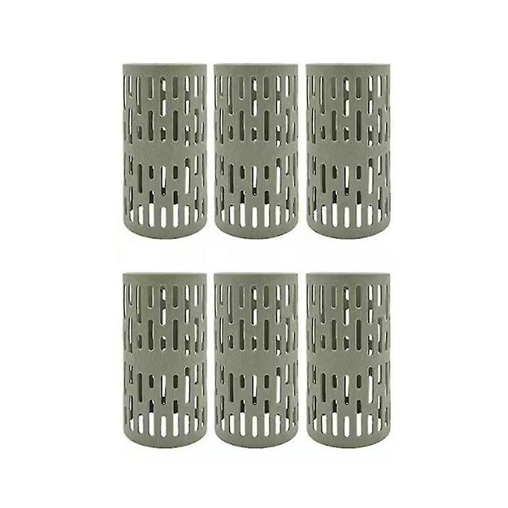 6pcs Plastic Tree Trunk Protectors Waterproof Tree Bark Protector, Flexible Tree Guard With Mesh Fo