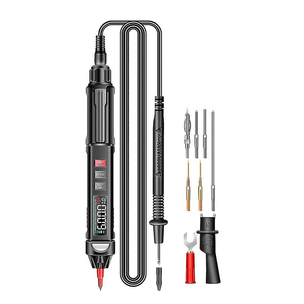 A3009 Digital 6000 Counts Intelligent Voice Broadcast Multimeter Sensor Pen Tester Voltage Non-con