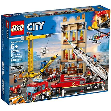 LEGO 60216 Fire Station in the city