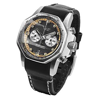 Atomic age Men's Watch Analog Quartz with Cowhide Bracelet VK64-640A698