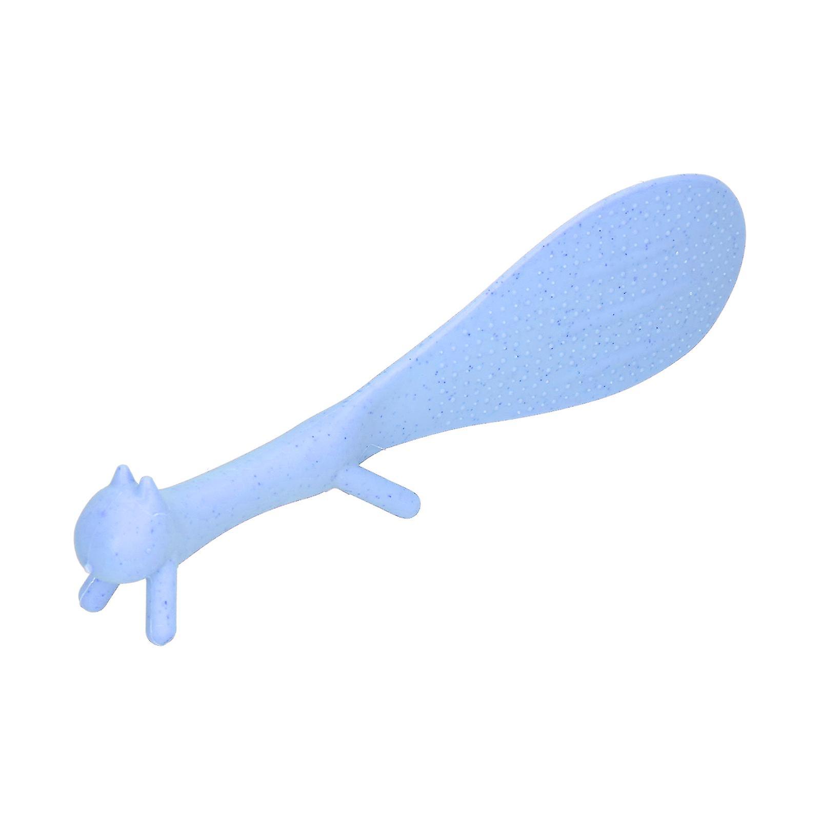 Rice Spoon NonStick Blue Squirrels Shape 21x5.7cm Kitchenware