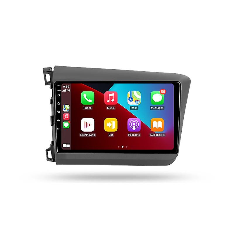 Android 12 Carplay Car Radio for Honda Civic 9 FB FK FD 2011 -2015 Multimedia Video Player 2 Din GPS