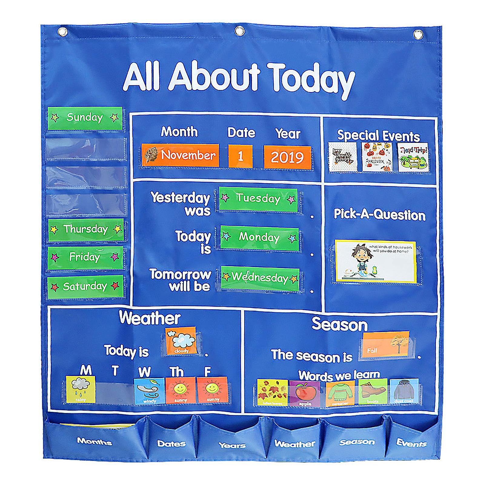 School Classroom Pocket Chart