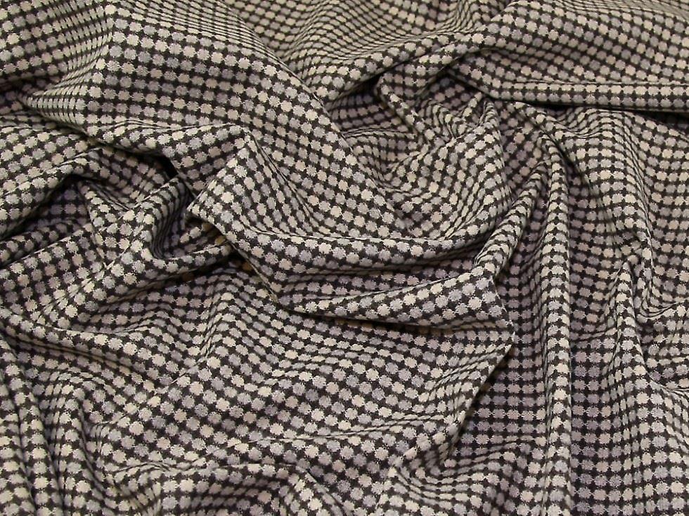 1.45m Lady McElroy Wool Blend Coating Fabric Coffee - per metre