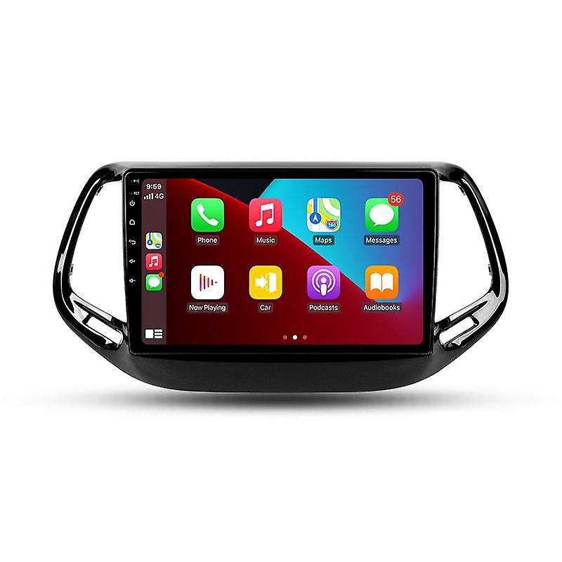 Car Radio Navigation GPS Carplay For Jeep Compass 2 MP 2016-2018 Android Multimedia Video Player DSP