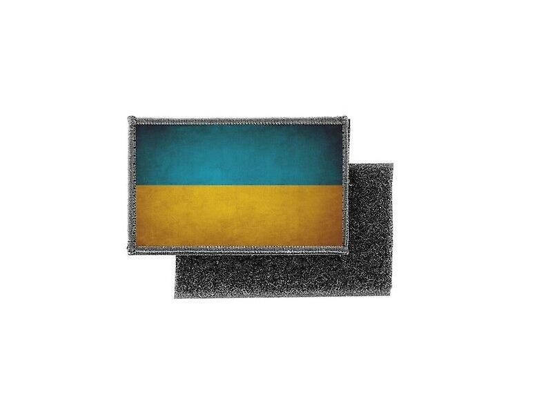 Patch ecusson prints vintage badge Ukrainian ukrainian flag