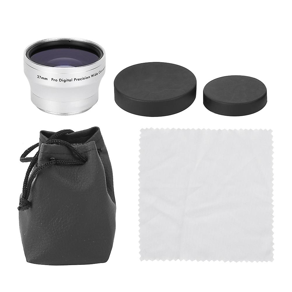 37mm 0.45x Wide Angle & Macro Camera Lens - High Clarity with Anti-Reflective Coating