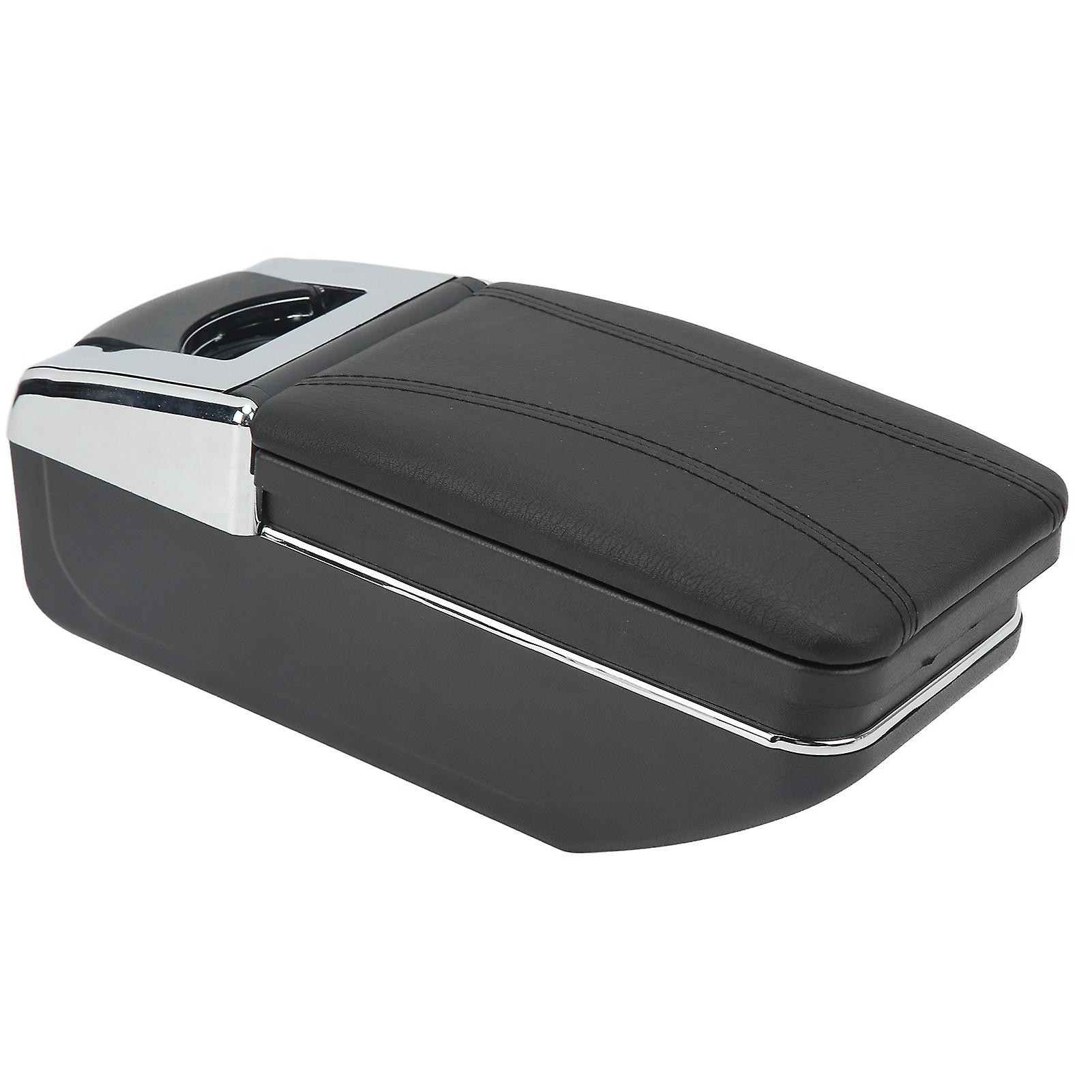 Car Armrest Box Retractable Center Console Storage Box Ergonomic Content Organizer Replacement for Suzuki Ignis 2017 