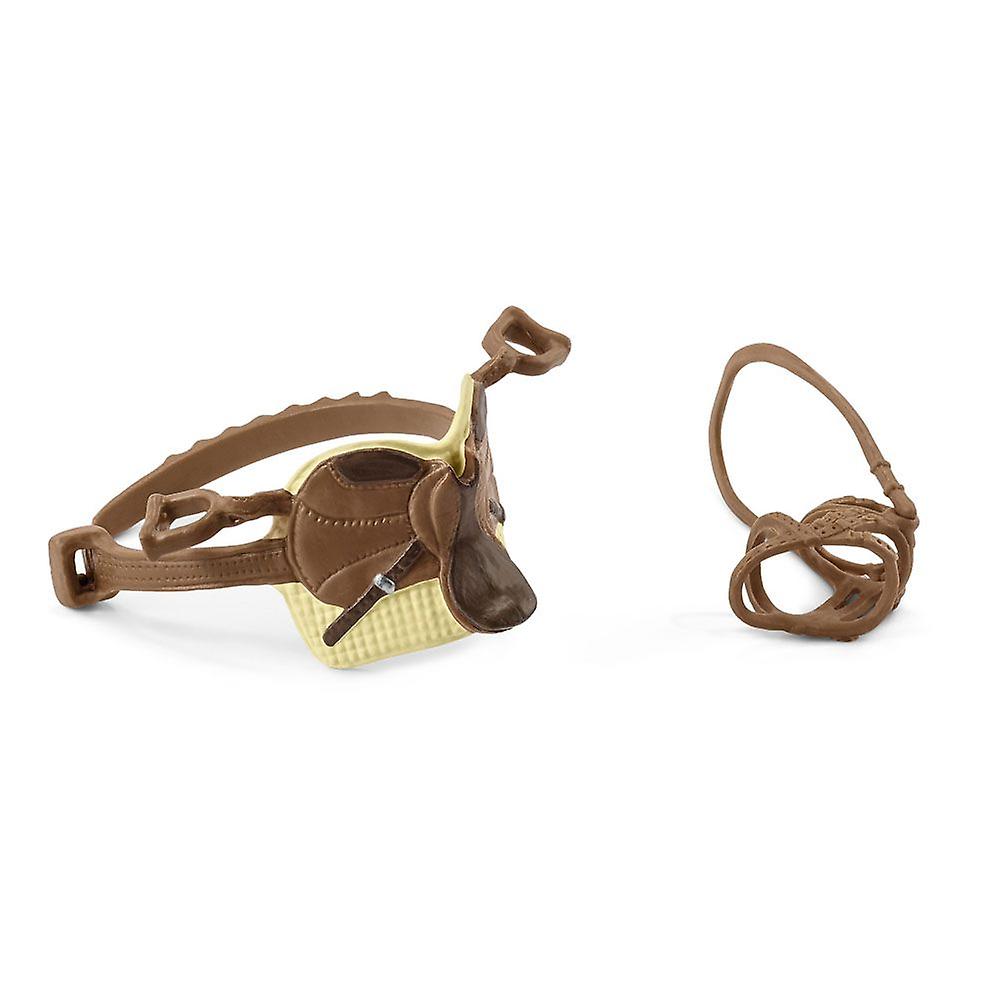Schleich هورس كلوب سرج ولجام لسارة ومجموعة ملحقات لعبة غامضة ، متعدد الألوان ، من 5 إلى 12 سنة