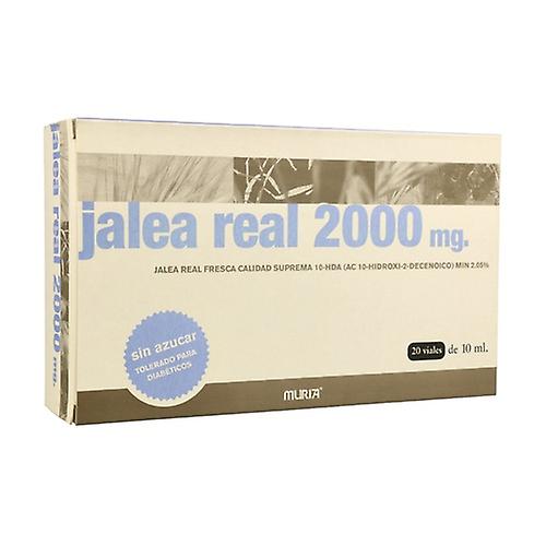 Fresh royal jelly 20 vials of 2000mg