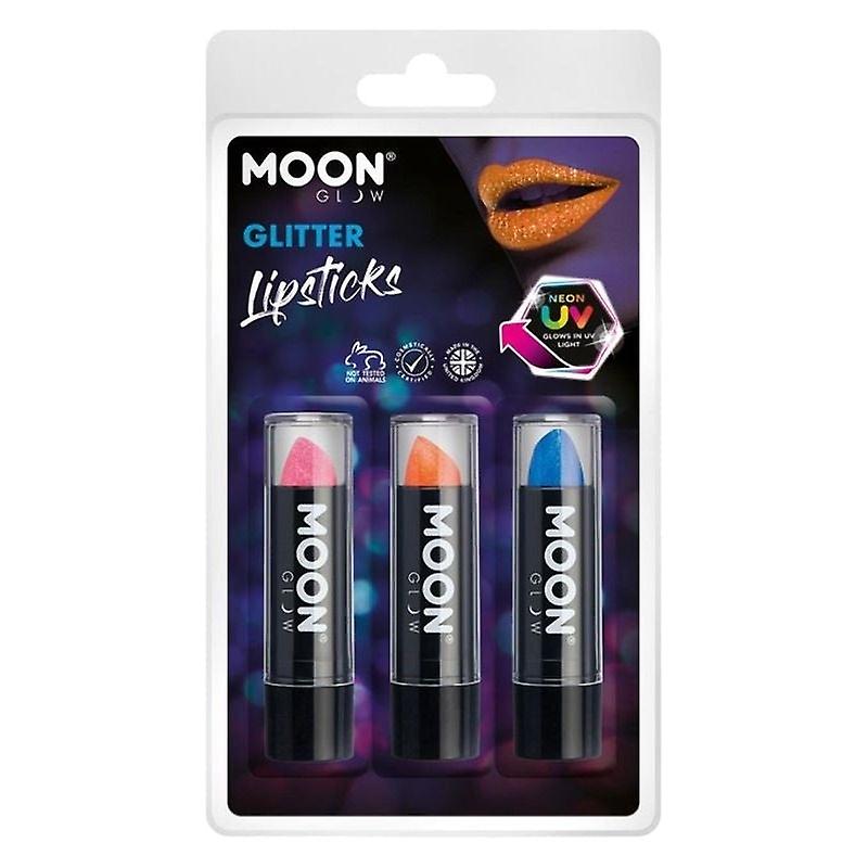 Moon Glow Neon Uv Glitter Lipstick M40586
