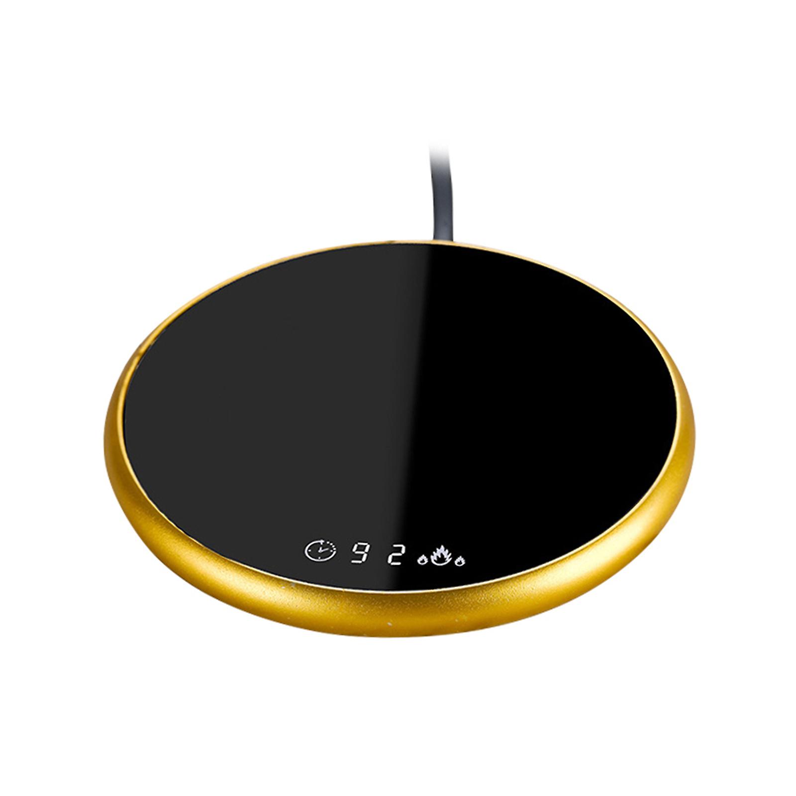 Heating Coaster Coffee Mug Cup Electric Warmer Beverage with Timer 2 Temperatures Settings For Water