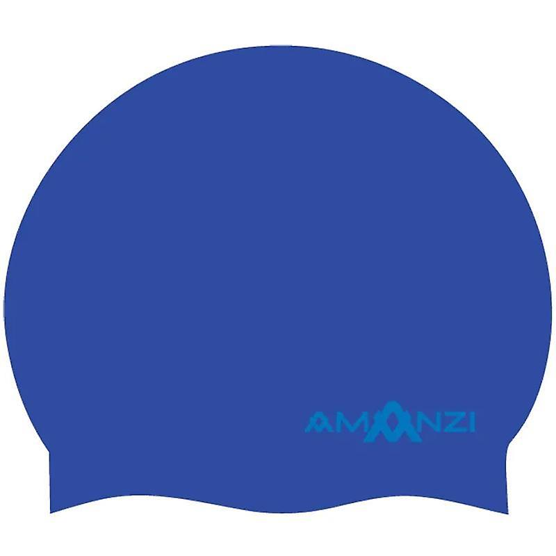 Amanzi Signature Swim Cap - Royal Blue - Womens
