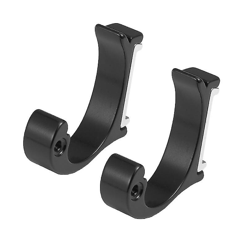2pcs Behind Door Hooks For Hanging