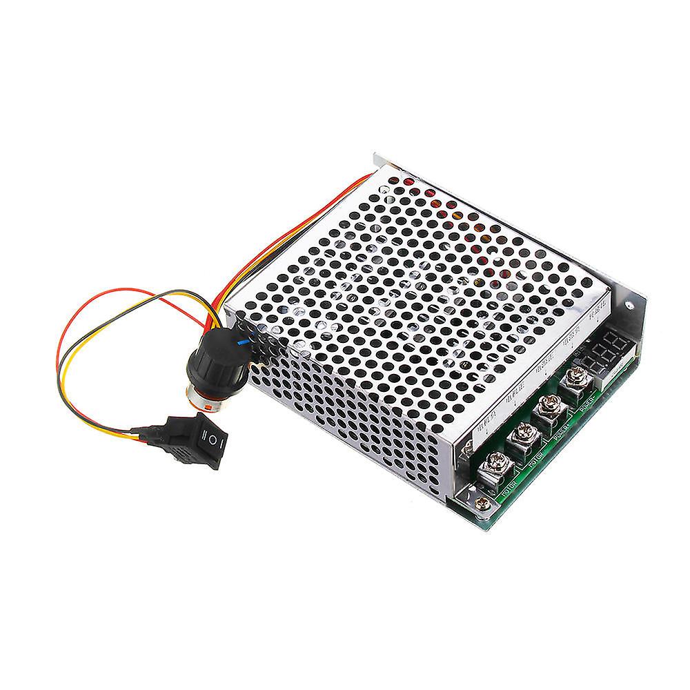 60A Dc Brush Motor Speed Controller Forward Reverse Pwm Control Pulse Width Speed Digital Display 10-55v/3kw