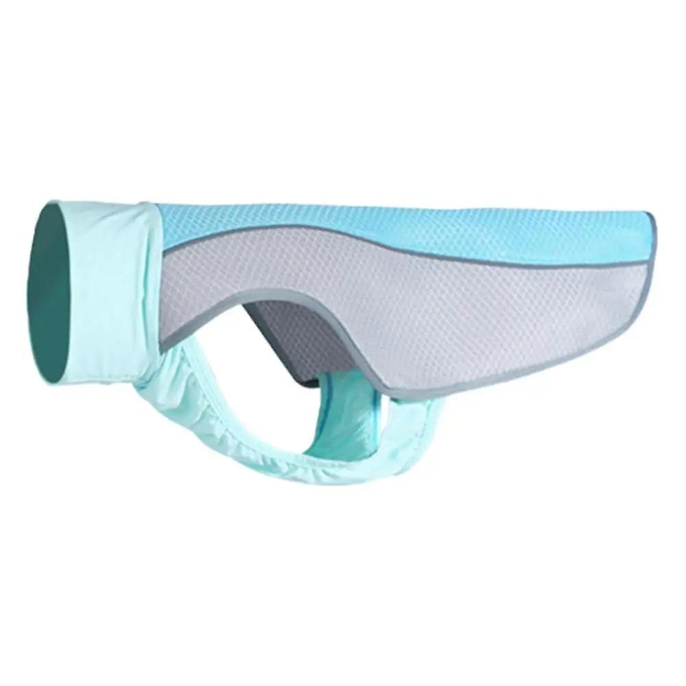 Summer Outdoor Dog Cooling Vest Reflective Strip Quick Cooling Pet Clothes Cool Jacket for Large Dog and Cat M