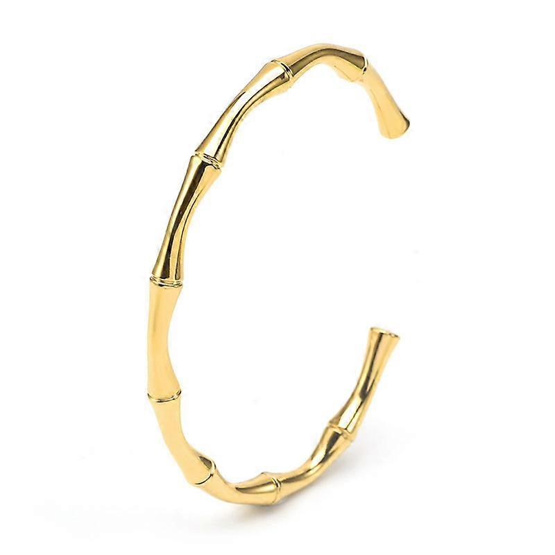 Bamboo Bangle Bracelets Gold/silver Bracelets Dainty Adjustable