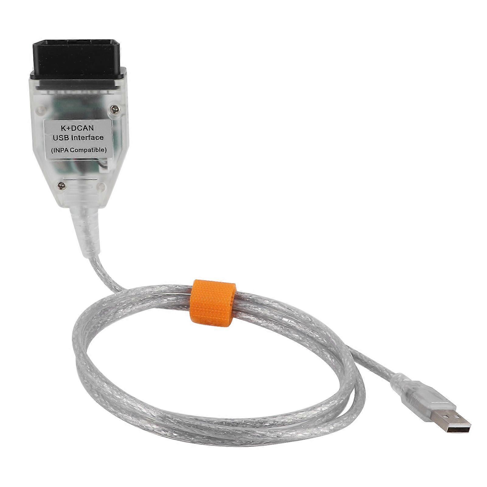 OBDII Diagnostic Cable Connetor INPA K+CAN K+DCAN Fit for E60 E61 E83 E81Require D~CAN E2U811
