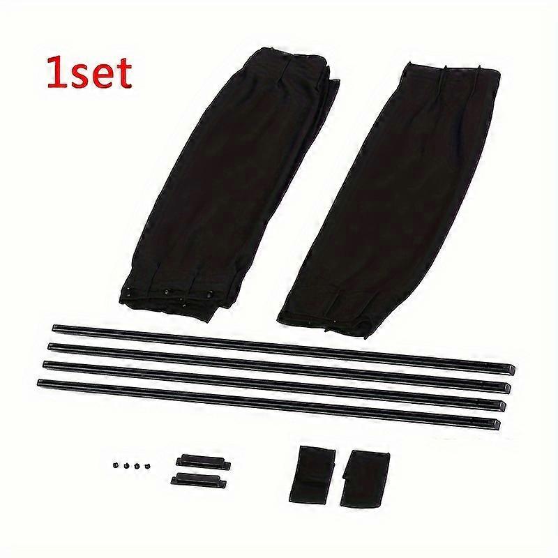 2pcs Car UV Protection Sun Shade Curtains Sides Window Visor Mesh Cover Shield