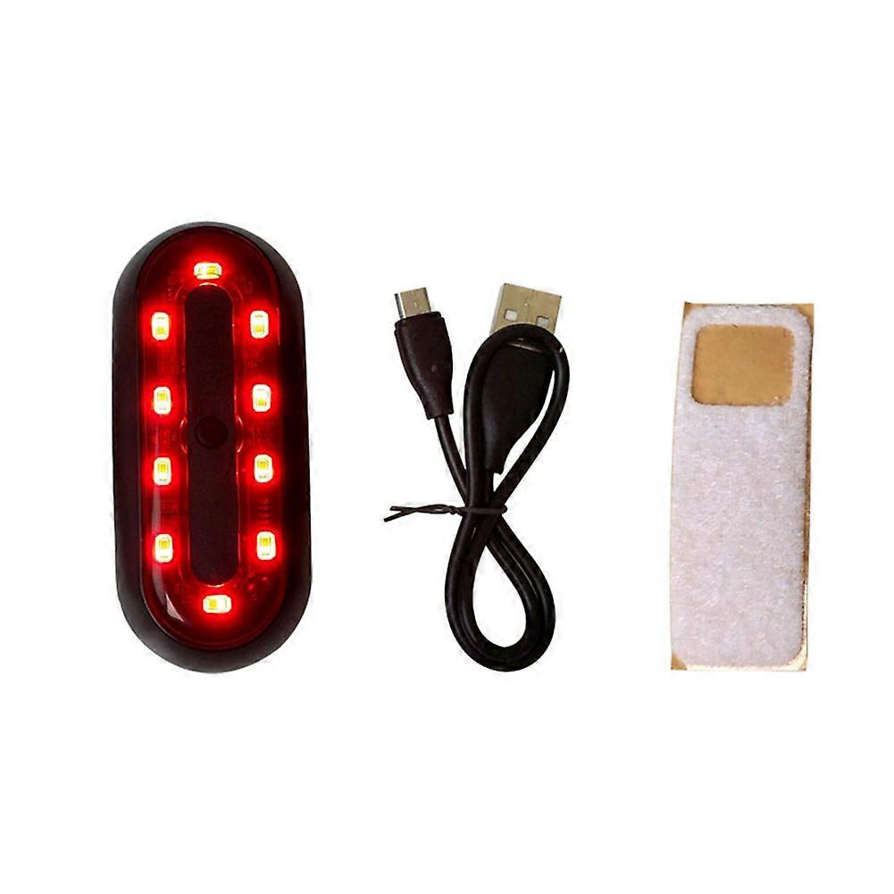 Led Motorcycle Helmet Night Usb Charge Smart Light Strip Safety Signal Warning Light Motorcycle Helmet Taillight For Motorcycle
