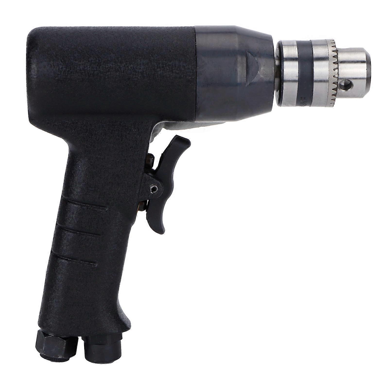 3/8in Gun Type Pneumatic Drill Reversible Air Drill Handheld Drilling Tools Machine