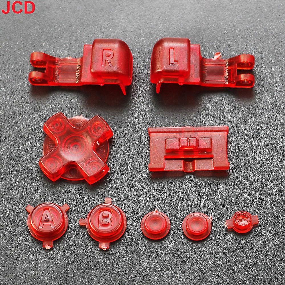 JCD Complete set ABLR LR-knoppen voor Game Boy Advance SP GBA SP-console, volumeknop, aan/uit-knop, toetsenblok